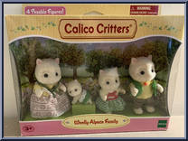 Woolly Alpaca Family from Calico Critters - Basic Series manufactured by Epoch [Front]