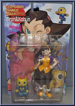 Tron Bonne (Orange Shirt) & Kobun (Servbot) Action Figure