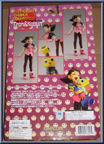 Tron Bonne (Pink Shirt) & Kobun (Servbot) from Capcom Girls Collection - Basic Series manufactured by Yamato [Back]