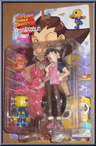 Tron Bonne (Pink Shirt) & Kobun (Servbot) Action Figure