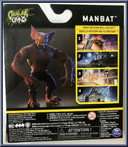 Man-Bat from Caped Crusader - Basic Series manufactured by Spinmaster [Back]