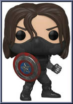 Winter Soldier (Shield) from Captain America - Captain America Winter Soldier Pop! manufactured by Funko [Loose]