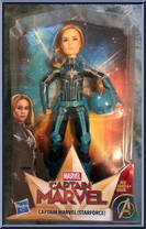Captain Marvel (Starforce) from Captain Marvel - Basic Series manufactured by Hasbro [Front]