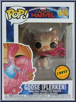 Goose (Flerken) (Closed Mouth) (Chase) from Captain Marvel - Pop! Vinyl Figures manufactured by Funko [Front]