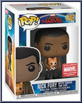 Nick Fury (Goose) from Captain Marvel - Pop! Vinyl Figures manufactured by Funko [Front]