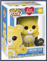 Funshine Bear (Glow in the Dark) (Chase) from Care Bears - Pop! Vinyl Figures manufactured by Funko [Front]