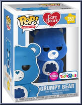 Grumpy Bear (Flocked) from Care Bears - Pop! Vinyl Figures manufactured by Funko [Front]