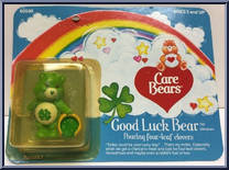 Good Luck Bear (Pouring 4-Leaf Clovers) Action Figure