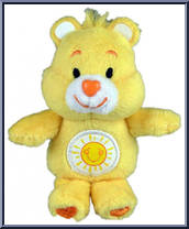 Funshine Bear from Care Bears - World's Smallest - Basic Series manufactured by Super Impulse [Loose]