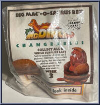 Big Mac-O-Saurus Rex from Changeables - McDino manufactured by Square One [Front]