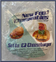 C2-Cheeseburger (Set 4a) from Changeables - 1988 Series manufactured by Square One [Front]