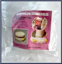 Egg McMuffin from Changeables - 1987 Series manufactured by Square One [Front]