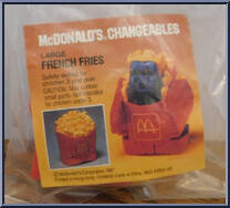 French Fries from Changeables - 1987 Series manufactured by Square One [Front]