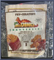 Fry-Ceratops from Changeables - McDino manufactured by Square One [Front]