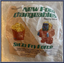 Fry Force (Set 2a) from Changeables - 1988 Series manufactured by Square One [Front]