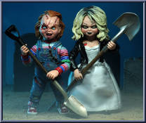 Chucky & Tiffany (Bride of Chucky) from Child's Play - Ultimate Collection manufactured by Neca [Loose]