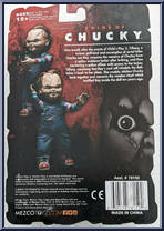 Chucky from Child's Play - Basic Series manufactured by Mezco [Back]