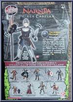 Telmarine Soldier from Chronicles of Narnia - Prince Caspian - Basic Series manufactured by Jakks Pacific [Back]