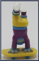 Chuck E Cheese (Skateboard) from Chuck E. Cheese's - PVC manufactured by Chuck E. Cheese's [Loose]