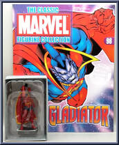Gladiator from Classic Marvel Figurine Collection - Basic Series manufactured by Eaglemoss [Front]