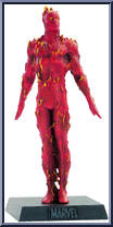 Human Torch from Classic Marvel Figurine Collection - Basic Series manufactured by Eaglemoss [Loose]