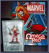 Omega Red from Classic Marvel Figurine Collection - Special manufactured by Eaglemoss [Front]