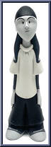 Jay (Black & White) from Clerks Inaction Figures - Series 1 - Exclusives manufactured by Graphitti Designs [Loose]