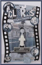 Jay (Black & White) from Clerks Inaction Figures - Series 1 - Exclusives manufactured by Graphitti Designs [Front]