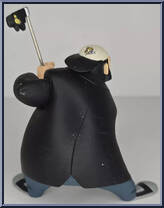 Silent Bob from Clerks Inaction Figures - Series 3 - Dogma manufactured by Graphitti Designs [Loose]
