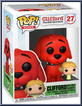 Clifford (with Emily Elizabeth) from Clifford the Big Red Dog - Pop! Vinyl Figures manufactured by Funko [Front]