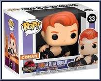Conan as Dr. Ian Malcolm from Conan O'Brien - Pop! Vinyl Figures manufactured by Funko [Front]