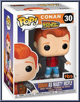 Conan as Marty McFly from Conan O'Brien - Pop! Vinyl Figures manufactured by Funko [Front]
