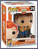 Conan as Woody from Conan O'Brien - Pop! Vinyl Figures manufactured by Funko [Front]