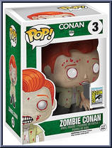 Zombie Conan from Conan O'Brien - Pop! Vinyl Figures manufactured by Funko [Front]