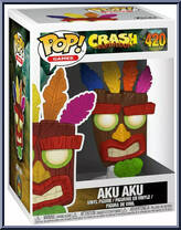 Aku Aku from Crash Bandicoot - Pop! Vinyl Figures manufactured by Funko [Front]
