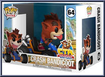 Crash Bandicoot (CTR) from Crash Bandicoot - Pop! Rides manufactured by Funko [Front]