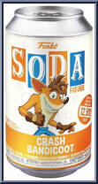 Crash Bandicoot from Crash Bandicoot - Soda manufactured by Funko [Front]