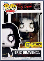 Eric Draven (with Crow) (Glows in the Dark) from Crow - Pop! Vinyl Figures manufactured by Funko [Front]