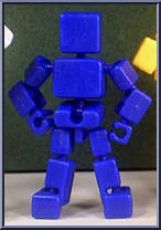 Blue Cuboyd from Cuboyds - Series 1 manufactured by Banyj [Loose]
