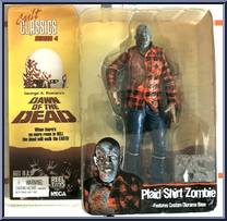 Plaid Shirt Zombie (Dawn of the Dead) from Cult Classics - Series 4 manufactured by Neca [Front]