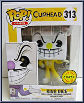 King Dice (Yellow) (Chase) from Cuphead - Pop! Vinyl Figures manufactured by Funko [Front]