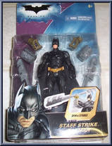 Batman (Staff Strike) from Dark Knight - [5" Scale] Series 1 manufactured by Mattel [Front]