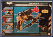Batman (Zipline Blaster) from Dark Knight Rises - Basic Series manufactured by Mattel [Back]