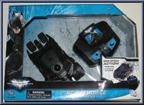 Batmobile from Dark Knight Rises - Remote Control manufactured by Mattel [Front]