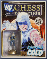 Captain Cold from DC Chess Collection - Basic Series manufactured by Eaglemoss [Front]