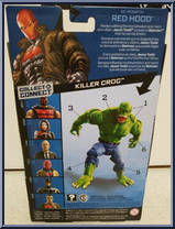 Red Hood from DC Comics Multiverse - Killer Croc Series manufactured by Mattel [Back]