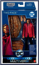 Two-Face from DC Comics Multiverse - Clayface Series manufactured by Mattel [Front]