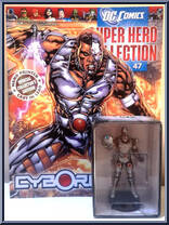Cyborg from DC Comics Super Hero Collection - Basic Series manufactured by Eaglemoss [Front]