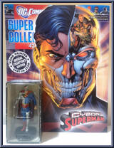 Cyborg Superman from DC Comics Super Hero Collection - Basic Series manufactured by Eaglemoss [Front]