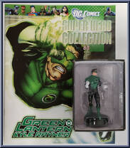 Green Lantern (Kyle Rayner) from DC Comics Super Hero Collection - Basic Series manufactured by Eaglemoss [Front]